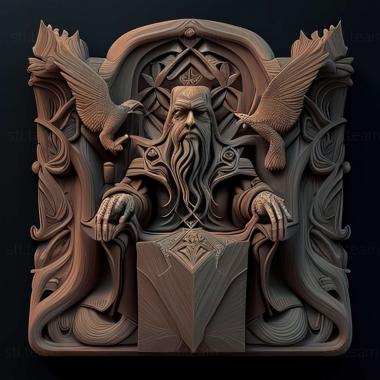 3D model Age of Wonders 2 The Wizards Throne game (STL)